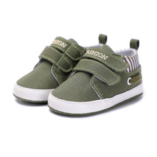 Load image into Gallery viewer, Infant Baby Boy Girl Shoes Canvas Cotton Anti-slip Sole Soft Newborn Toddler Crib Shoes Sneaker First Walkers Moccasins Shoes