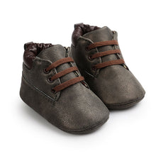 Load image into Gallery viewer, 2020 Spring / Autumn Infant Baby Boy Soft Sole PU Leather First Walkers Crib Shoes 0-18 Months