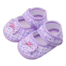 Load image into Gallery viewer, Baby Shoes I Love PaPa&MaMa Letter Printed Soft Bottom Footwear Heart-shaped 0-18M Newborn First walker