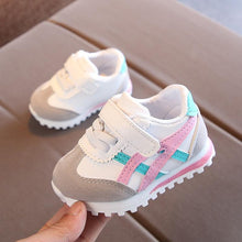 Load image into Gallery viewer, 219 New children sports shoes for boys girls baby toddler kids flats sneakers fashion casual infant soft shoe
