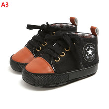 Load image into Gallery viewer, Baby Boy Shoes New Classic Canvas Newborn Baby shoes For Boy Prewalker First Walkers child kids shoes
