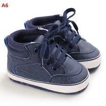 Load image into Gallery viewer, Baby Boy Shoes New Classic Canvas Newborn Baby shoes For Boy Prewalker First Walkers child kids shoes
