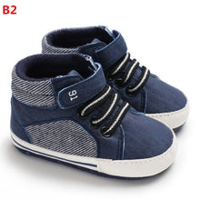 Load image into Gallery viewer, Baby Boy Shoes New Classic Canvas Newborn Baby shoes For Boy Prewalker First Walkers child kids shoes
