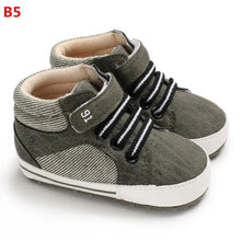 Load image into Gallery viewer, Baby Boy Shoes New Classic Canvas Newborn Baby shoes For Boy Prewalker First Walkers child kids shoes
