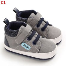 Load image into Gallery viewer, Baby Boy Shoes New Classic Canvas Newborn Baby shoes For Boy Prewalker First Walkers child kids shoes
