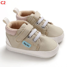 Load image into Gallery viewer, Baby Boy Shoes New Classic Canvas Newborn Baby shoes For Boy Prewalker First Walkers child kids shoes

