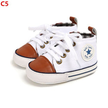 Load image into Gallery viewer, Baby Boy Shoes New Classic Canvas Newborn Baby shoes For Boy Prewalker First Walkers child kids shoes
