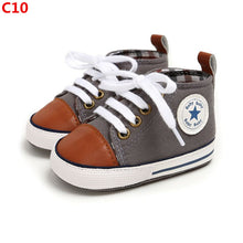 Load image into Gallery viewer, Baby Boy Shoes New Classic Canvas Newborn Baby shoes For Boy Prewalker First Walkers child kids shoes
