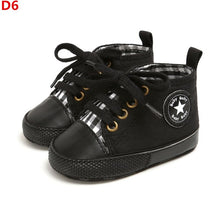 Load image into Gallery viewer, Baby Boy Shoes New Classic Canvas Newborn Baby shoes For Boy Prewalker First Walkers child kids shoes
